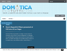 Tablet Screenshot of domoticapertutti.com